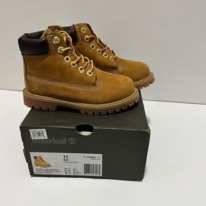 Wheat timberland boots size 11.